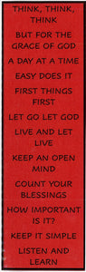 Bookmark- Slogans (Colour may vary)