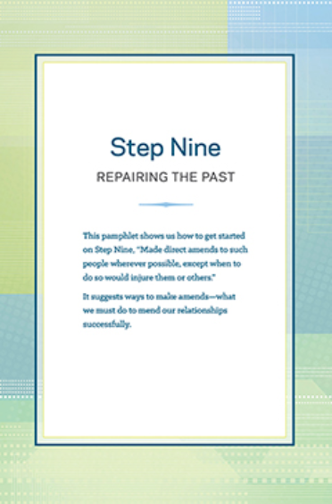 Step 9 Booklet - Repairing the Past