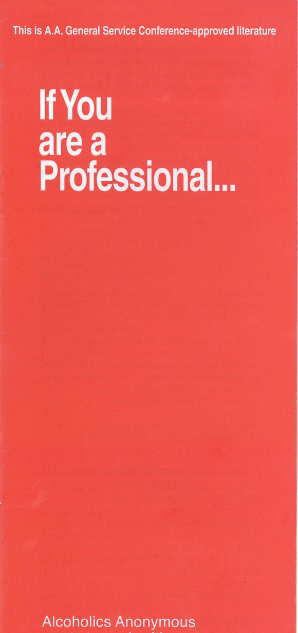 If You Are A Professional